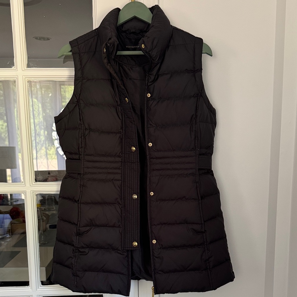 Weatherproof Women's Black Quilted Vest